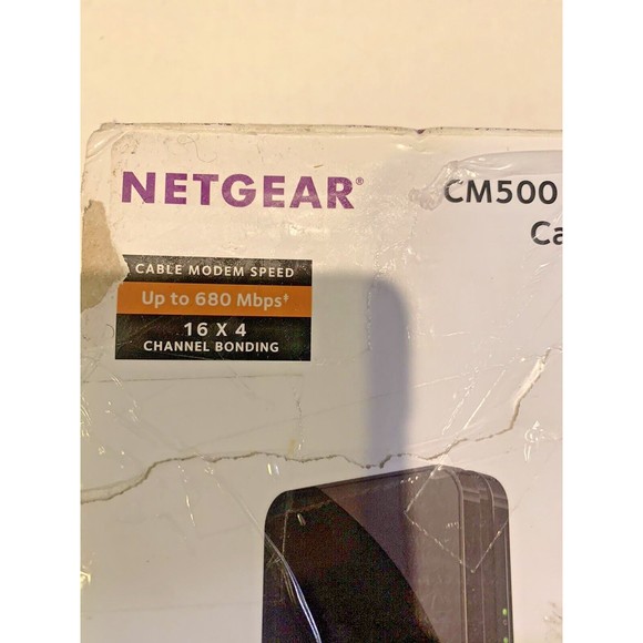 NETGEAR CM500 Hi Speed Cable Modem 680 Mbps. w/ DOCSIS 3.0 (SEE PHOTOS) - Picture 6 of 11